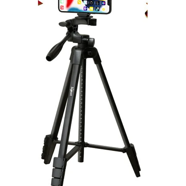 lapset 目盛り付き超軽量スマホ三脚 145cm
